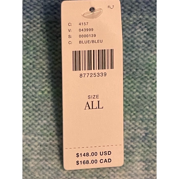 Anthropologie Cozy Ombre Stripe Duster Sweater NWT One Size Fits All - Picture 9 of 11